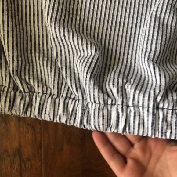 NWT Michael Kors navy striped top - Picture 5 of 7